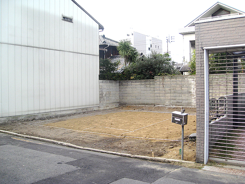 工事が終わり更地になったイメージ画像