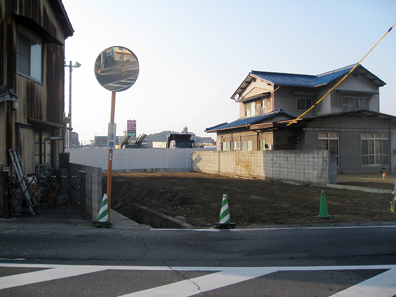 工事が終わり更地になったイメージ画像